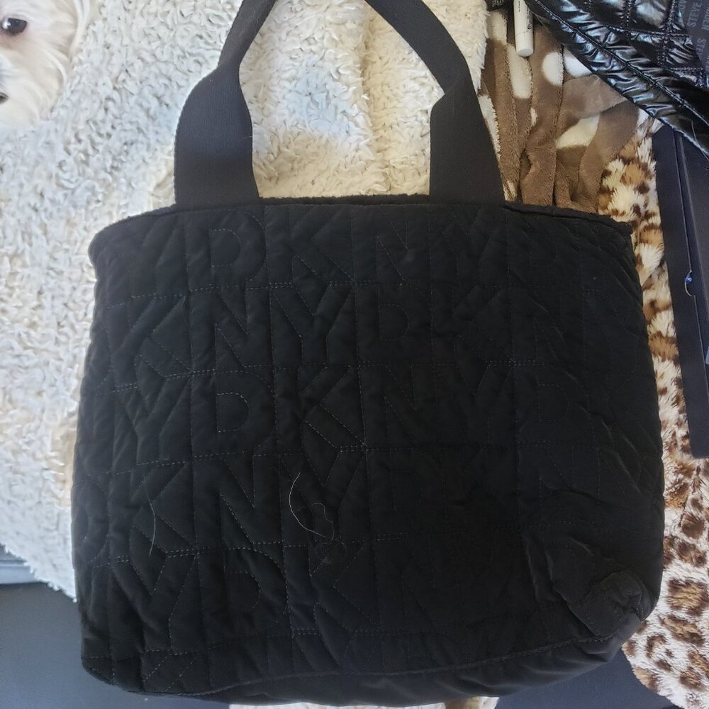 Black Fluffy and Furry Purse